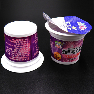 3 der Unzen-pp. Eiscreme-Schalen-kundenspezifisches Logo Food Packaging Soem Jogurt-der Schalen-100ml