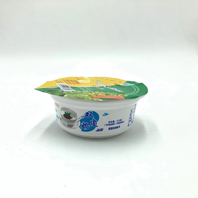 Schnitten freundliche 8 Unze Schalen gefrorenen Joghurts Eco vor Deckel-Rissbeständigkeit