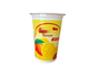 Weiße Plastik-Joghurt-Tasse mit 75*50*100 mm für die Massenverpackung