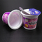3 der Unzen-pp. Eiscreme-Schalen-kundenspezifisches Logo Food Packaging Soem Jogurt-der Schalen-100ml