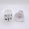 Plastikjoghurt-Schalen-weiße Offsetnachtisch-Pudding-Behälter 11.8oz 12oz