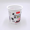 des Grad-Materials 95mm 350ml pp. Nahrungsmittelgrößenjoghurt-/juice-Schale Spitzen