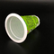 Grad-Jogurt-Plastikschalen-gefrorenen Joghurts des Nahrung180ml Schalen mit Aluminiumfolie-Deckeln