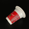 Wegwerfplastikkaffeetassen Oripack 250g biologisch abbaubaren Alu Folien-Deckel der Eiscreme-