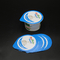 Einfache Jogurt-ziehen die wasserundurchlässige vor geschnittene Deckel-Antikorrosion ISO9001 weg ab