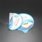 Folien-Deckel PVC der Jogurt-Schalen-144mm lackieren vor geschnittenes 90 Mikrometer für Eiscreme-Behälter