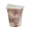 90mm Dia Clear Milk Tea Plastic Schalen mit den Deckeln 20oz 16oz 15oz ungiftig